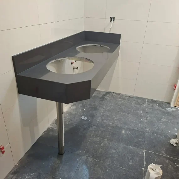 Encimera Silestone cuarto de baño Madrid San Sebastián de los Reyes